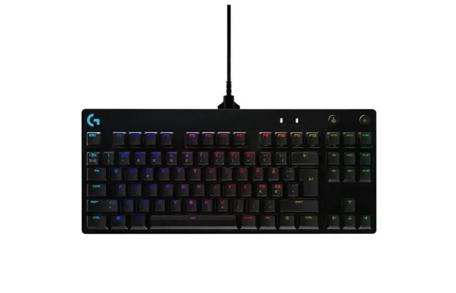 Logitech G PRO Mechanical Gaming Keyboard Sort USB Nordic produktbilde