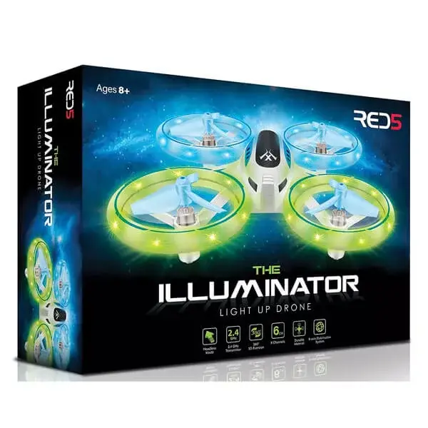 RED5 Illuminator Quadraptor drone med LED-lys produktbilde