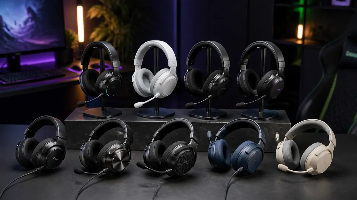 Gaming headset 2026: ni modeller fra 219 til 2.449 kroner