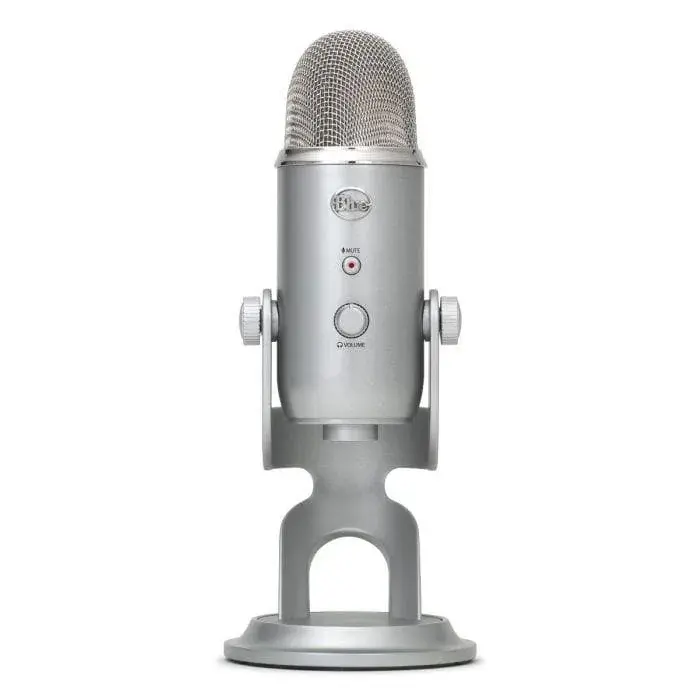 Blue Yeti Silver USB Mikrofon produktbilde