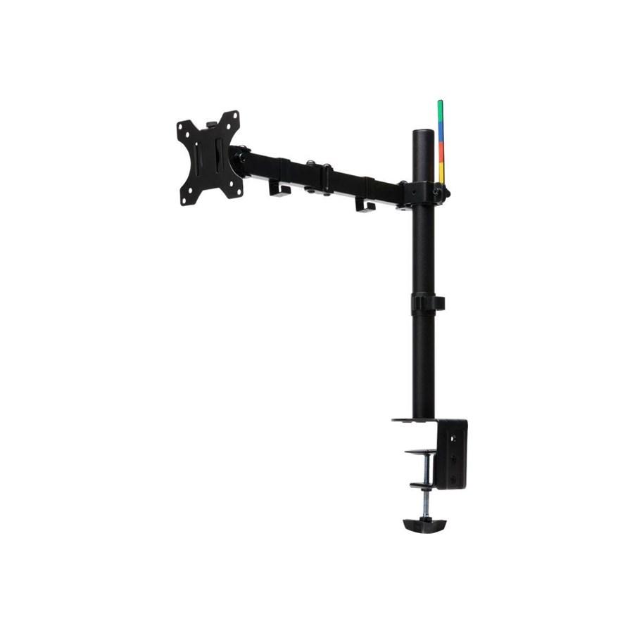 Kensington SmartFit Ergo Single Extended monitorarm i sort metal